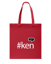 Family Famous Ken Talkos Canvas Shopping Tote