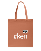 Family Famous Ken Talkos Canvas Shopping Tote