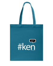 Family Famous Ken Talkos Canvas Shopping Tote