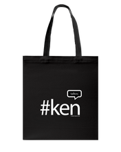 Family Famous Ken Talkos Canvas Shopping Tote