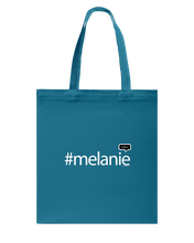 Family Famous Melanie Talkos Canvas Shopping Tote