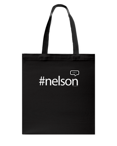 Family Famous Nelson Talkos Canvas Shopping Tote