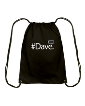 Family Famous Dave Talkos Cotton Drawstring Backpack