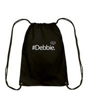 Family Famous Debbie Talkos Cotton Drawstring Backpack