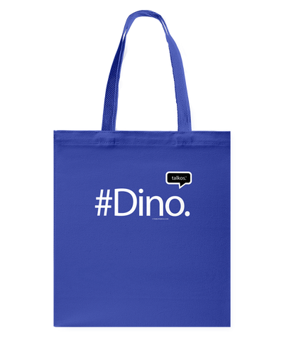 Family Famous Dino Talkos Canvas Shopping Tote