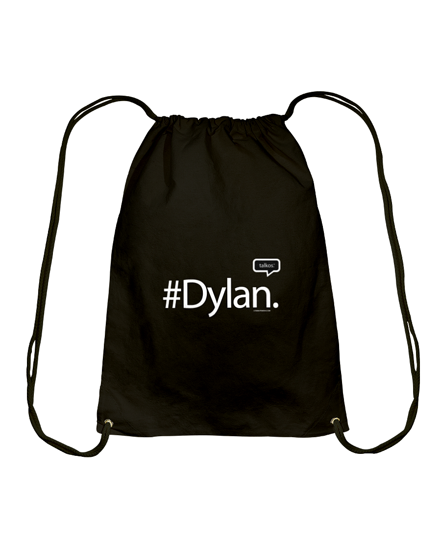 Family Famous Dylan Talkos Cotton Drawstring Backpack