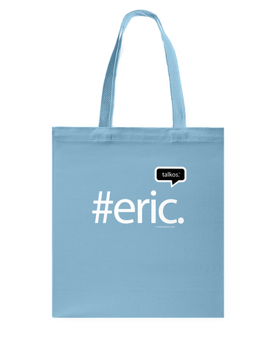 Family Famous Eric Talkos Canvas Shopping Tote