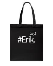 Family Famous Erik Talkos Canvas Shopping Tote