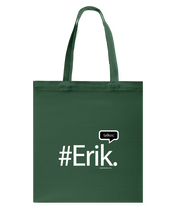 Family Famous Erik Talkos Canvas Shopping Tote