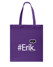 Family Famous Erik Talkos Canvas Shopping Tote