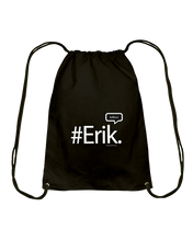 Family Famous Erik Talkos Cotton Drawstring Backpack