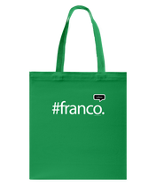 Family Famous Franco Talkos Canvas Shopping Tote