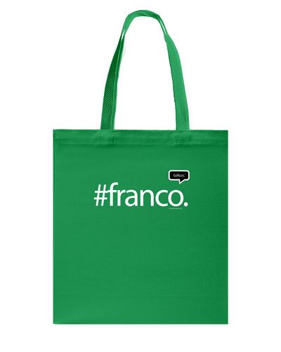 Family Famous Franco Talkos Canvas Shopping Tote