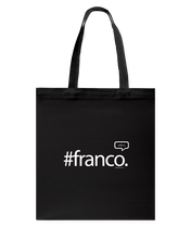 Family Famous Franco Talkos Canvas Shopping Tote