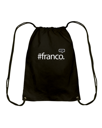 Family Famous Franco Talkos Cotton Drawstring Backpack