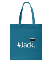 Family Famous Jack Talkos Canvas Shopping Tote