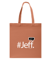 Family Famous Jeff Talkos Canvas Shopping Tote