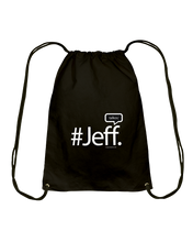 Family Famous Jeff Talkos Cotton Drawstring Backpack