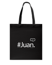 Family Famous Juan Talkos Canvas Shopping Tote