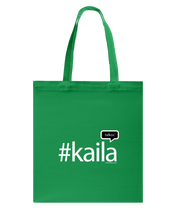 Family Famous Kaila Talkos Canvas Shopping Tote