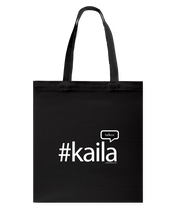 Family Famous Kaila Talkos Canvas Shopping Tote