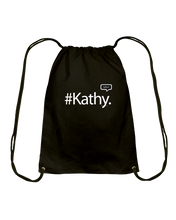 Family Famous Kathy Talkos Cotton Drawstring Backpack