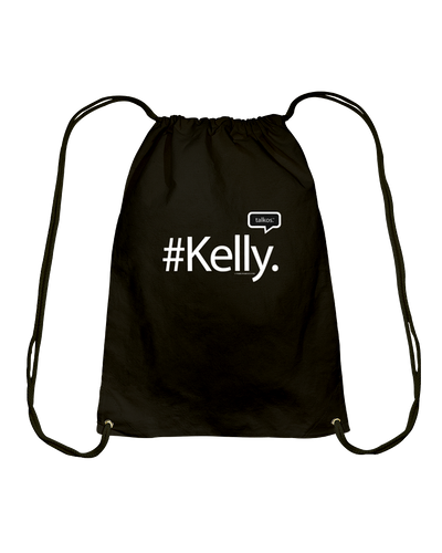 Family Famous Kelly Talkos Cotton Drawstring Backpack