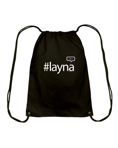 Family Famous Layna Talkos Cotton Drawstring Backpack