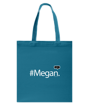 Family Famous Megan Talkos Canvas Shopping Tote