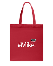 Family Famous Mike Talkos Canvas Shopping Tote