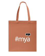 Family Famous Mya Talkos Canvas Shopping Tote