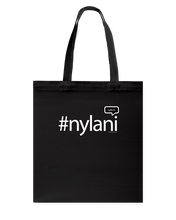 Family Famous Nylani Talkos Canvas Shopping Tote