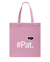 Family Famous Pat Talkos Canvas Shopping Tote