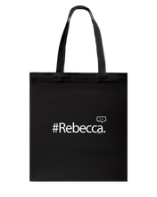 Family Famous Rebecca Talkos Canvas Shopping Tote