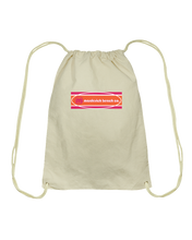 Family Famous Mardesich Beach Co GRL Cotton Drawstring Backpack