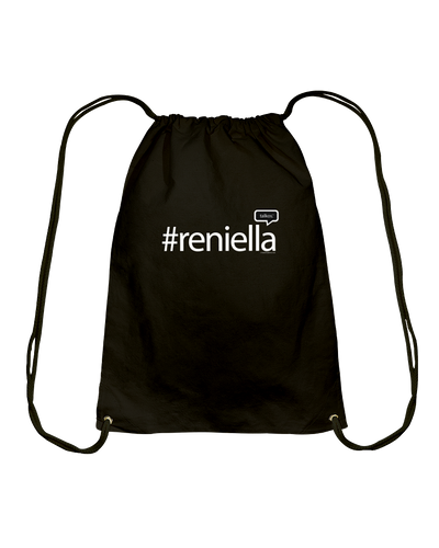 Family Famous Reniella Talkos Cotton Drawstring Backpack