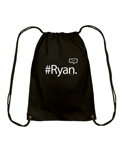 Family Famous Ryan Talkos Cotton Drawstring Backpack