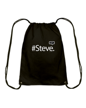 Family Famous Steve Talkos Cotton Drawstring Backpack