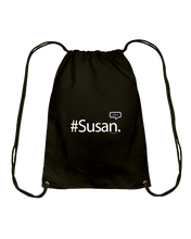 Family Famous Susan Talkos Cotton Drawstring Backpack