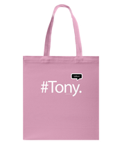 Family Famous Tony Talkos Canvas Shopping Tote