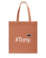 Family Famous Tony Talkos Canvas Shopping Tote