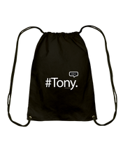 Family Famous Tony Talkos Cotton Drawstring Backpack