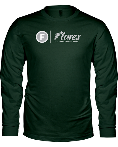 Family Famous Flores Sketchsig Long Sleeve Tee