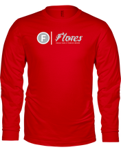 Family Famous Flores Sketchsig Long Sleeve Tee