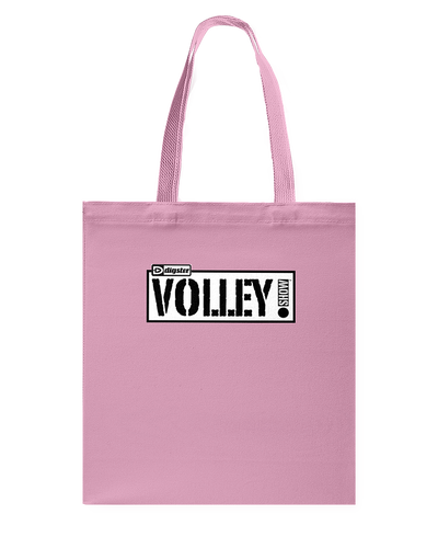 Digster Volley Show™ Logo Canvas Shopping Tote