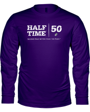 Half Time Birthday Brands Long Sleeve Tee