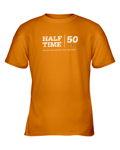 Half Time Birthday Brands Youth Tee