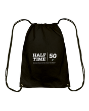 Half Time Birthday Brands Cotton Drawstring Backpack