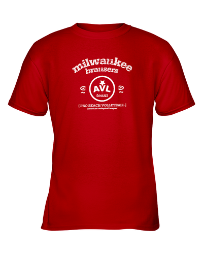 AVL Milwaukee Brausers Bearch Youth Tee