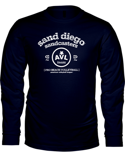 AVL Sand Diego Sandcasters Bearch Long Sleeve Tee